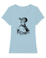 Mihai Viteazul Tricou mânecă scurtă guler larg fitted Damă Expresser