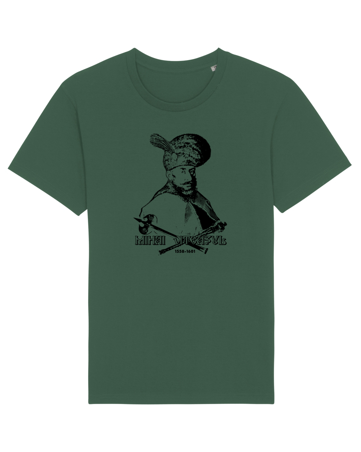 Tricou mânecă scurtă Unisex Rocker Bottle Green