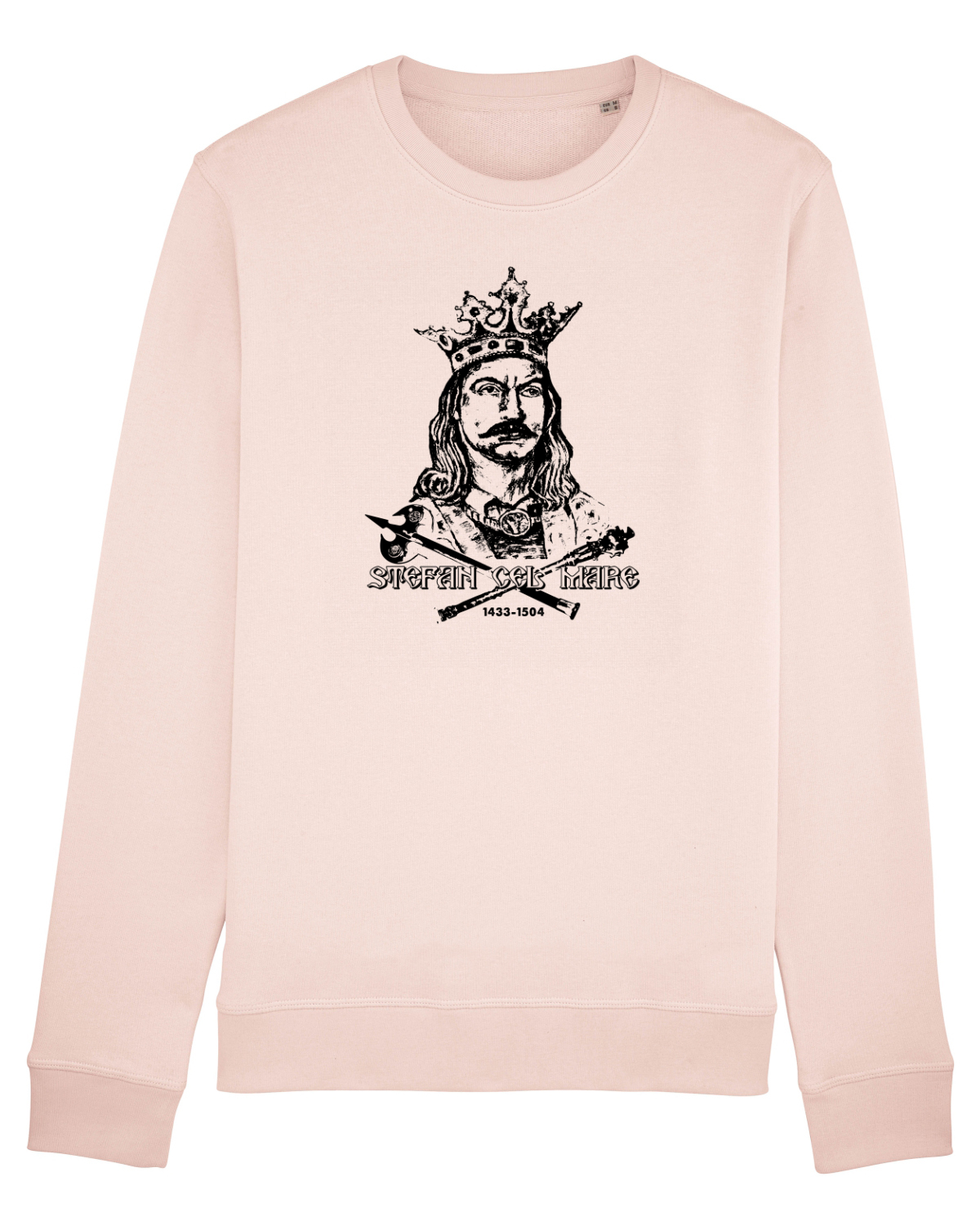 Bluză mânecă lungă Unisex Rise Candy Pink