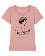 Regina Maria Tricou mânecă scurtă guler larg fitted Damă Expresser