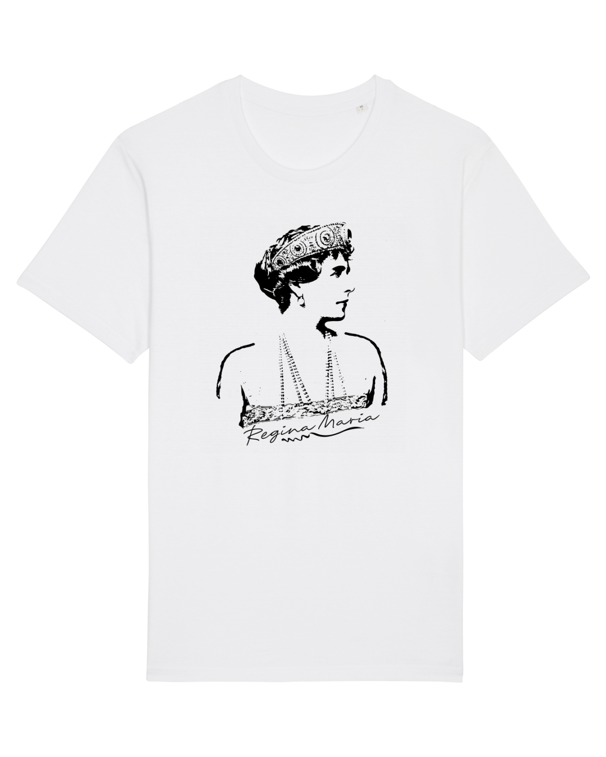 Tricou mânecă scurtă Unisex Rocker White