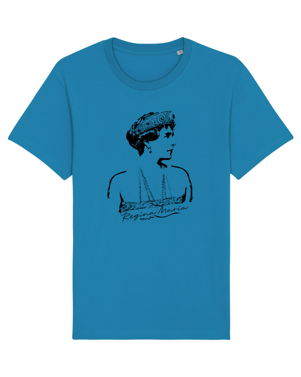 Tricou mânecă scurtă Unisex Rocker Azur
