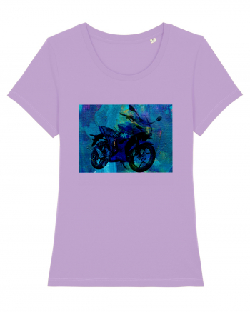Bike painting Lavender Dawn