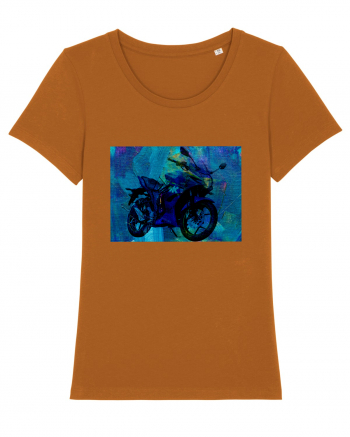 Bike painting Roasted Orange
