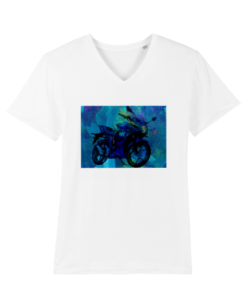 Bike painting White