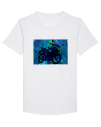 Bike painting White