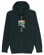 Călătorie Hanorac cu fermoar Unisex Connector