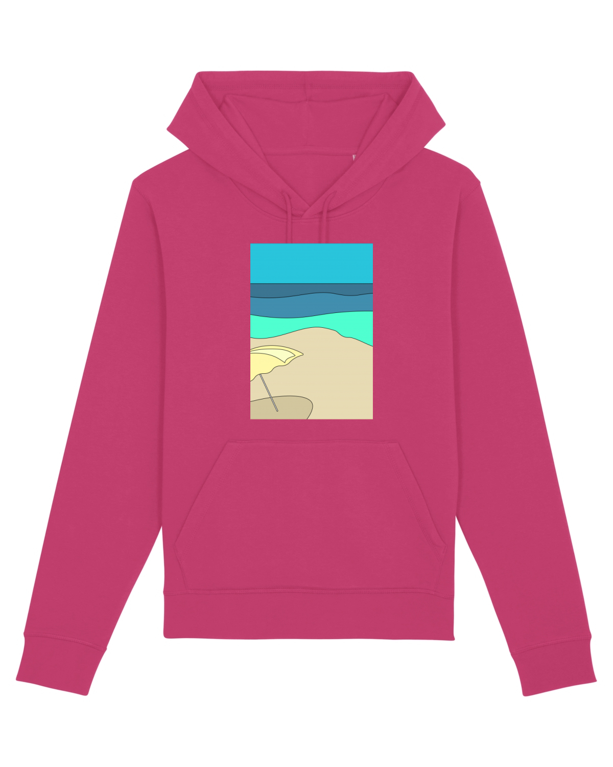 Hanorac Unisex Drummer Raspberry