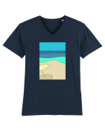 Static Beach Tricou mânecă scurtă guler V Bărbat Presenter