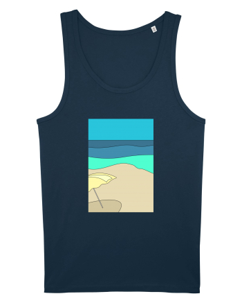 Static Beach Navy