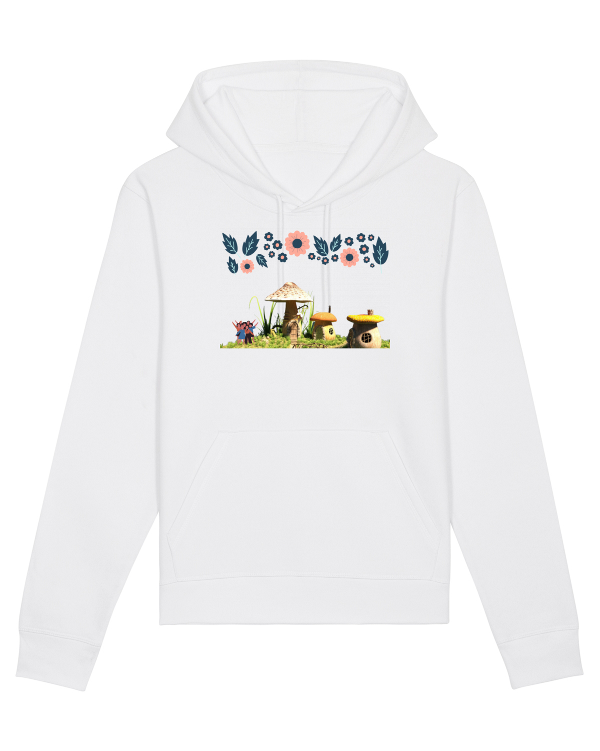 Hanorac Unisex Drummer White