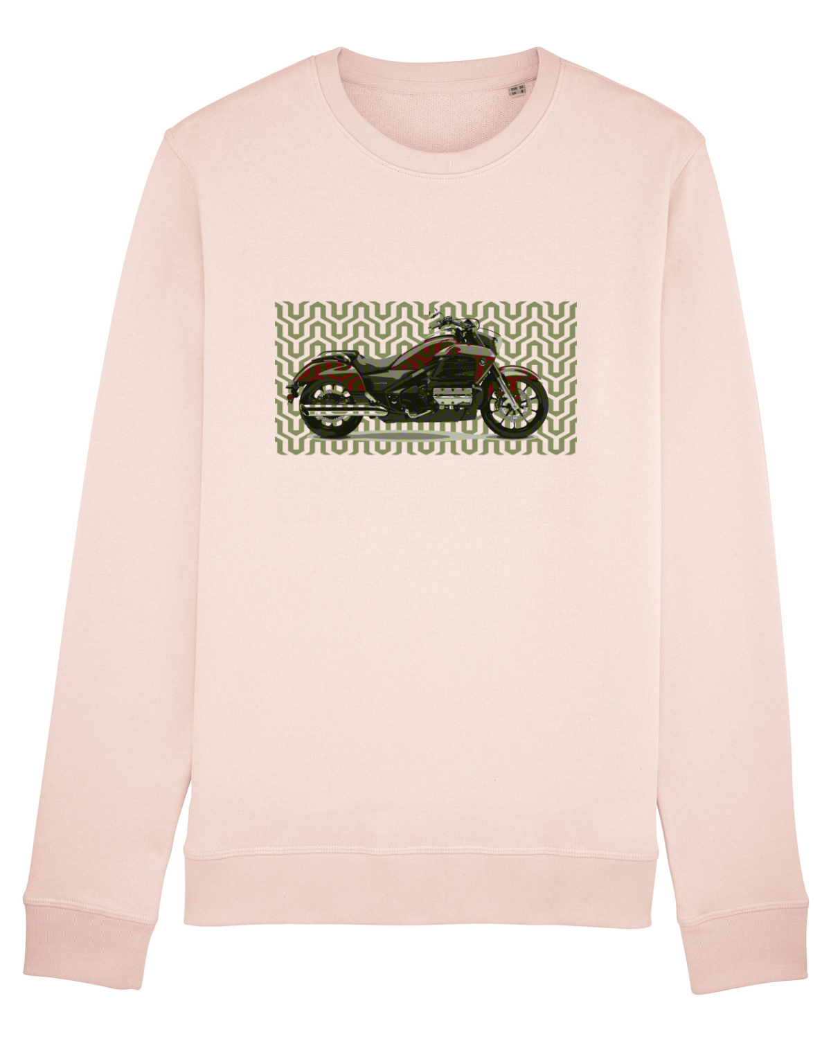 Bluză mânecă lungă Unisex Rise Candy Pink
