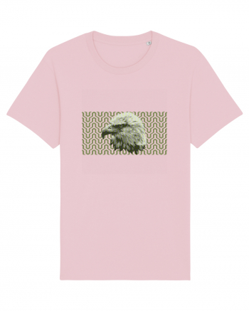 Pattern with Eagle Cotton Pink