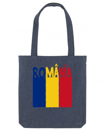 Romania Tricolor Midnight Blue