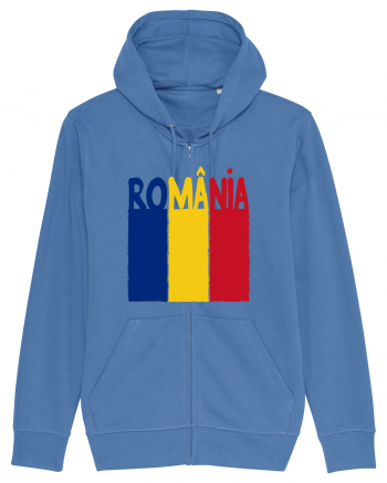 Romania Tricolor Bright Blue