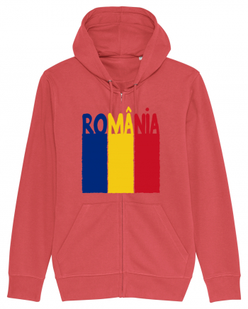 Romania Tricolor Carmine Red