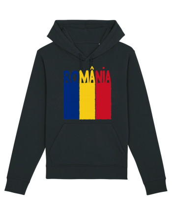 Romania Tricolor Black
