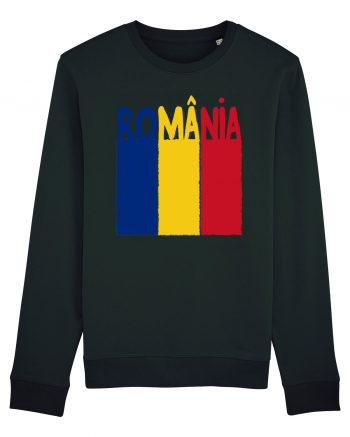Romania Tricolor Black