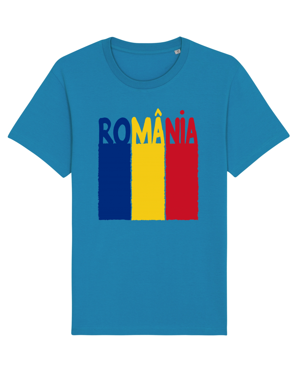 Tricou mânecă scurtă Unisex Rocker Azur