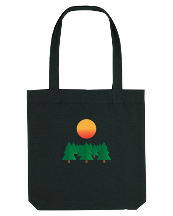 Forest Sunset Black