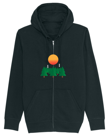 Forest Sunset Black