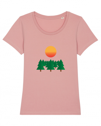 Forest Sunset Canyon Pink