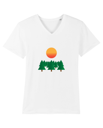 Forest Sunset White