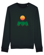 Forest Sunset Bluză mânecă lungă Unisex Rise