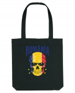 Romania Craniu Tricolor Sacoșă textilă