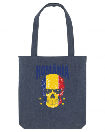 Romania Craniu Tricolor Midnight Blue