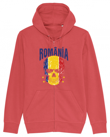 Romania Craniu Tricolor Carmine Red