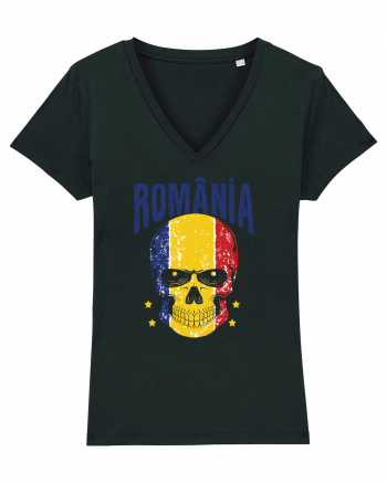 Romania Craniu Tricolor Black