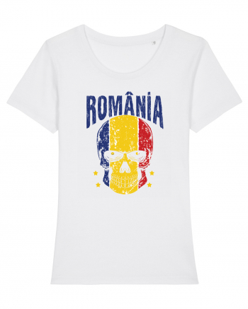 Romania Craniu Tricolor White
