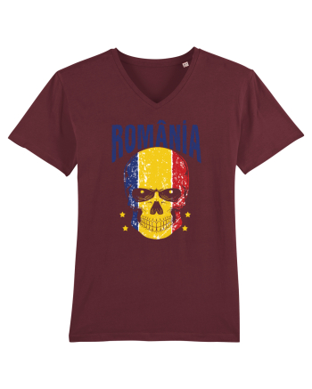 Romania Craniu Tricolor Burgundy