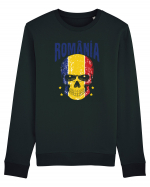 Romania Craniu Tricolor Bluză mânecă lungă Unisex Rise