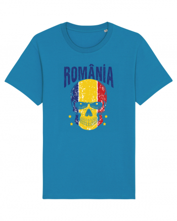 Romania Craniu Tricolor Azur