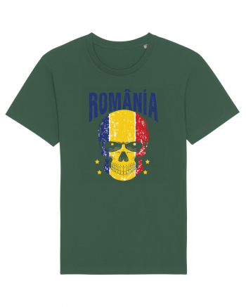 Romania Craniu Tricolor Bottle Green