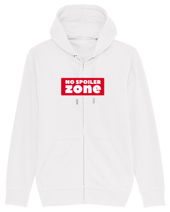 No Spoiler Zone Box White
