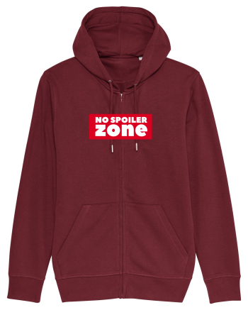 No Spoiler Zone Box Burgundy