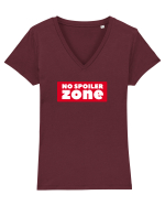 No Spoiler Zone Box Tricou mânecă scurtă guler V Damă Evoker