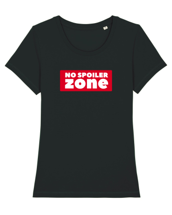 No Spoiler Zone Box Black