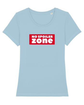 No Spoiler Zone Box Sky Blue