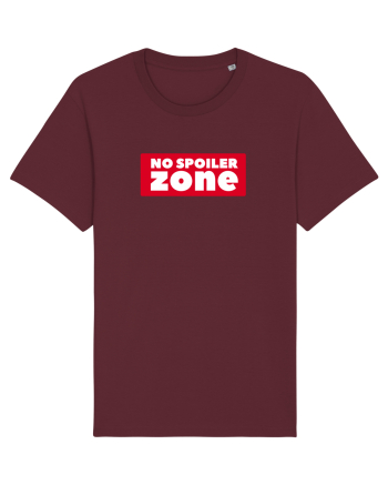 No Spoiler Zone Box Burgundy
