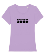 No Spoiler Zone Black Tricou mânecă scurtă guler larg fitted Damă Expresser