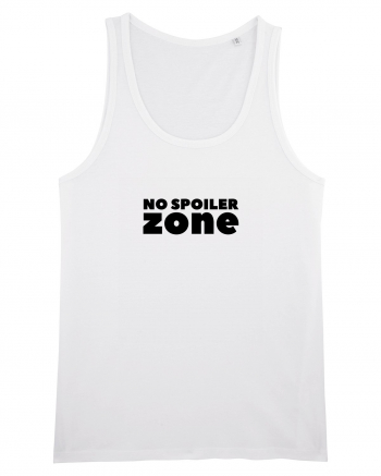No Spoiler Zone Black White