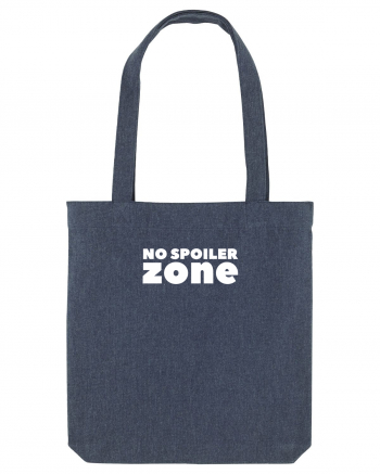 No Spoiler Zone White Midnight Blue