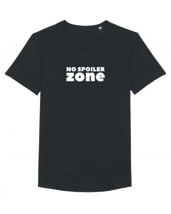 No Spoiler Zone White Black