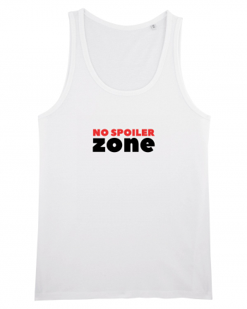 No Spoiler Zone Black White