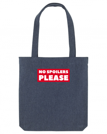 No Spoilers Please Box Midnight Blue