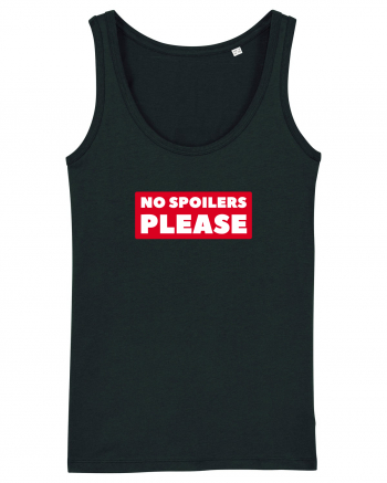 No Spoilers Please Box Black